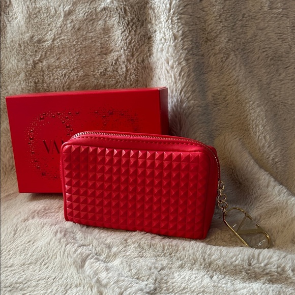 Valentino Other - Valentino cosmetic pouch with lipsticks